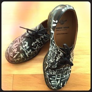 Dr. Martens Comme des Garcons Homme Deux Graffiti